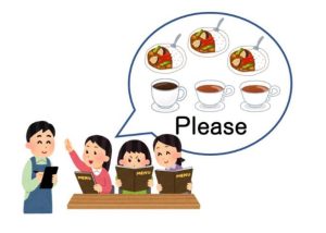 How to order at the restaurant, coffee, tea, sandwich