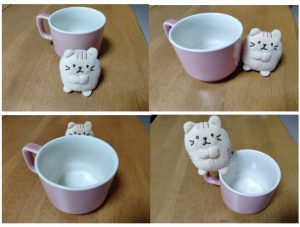 cup, cat, pretty, cute, pet